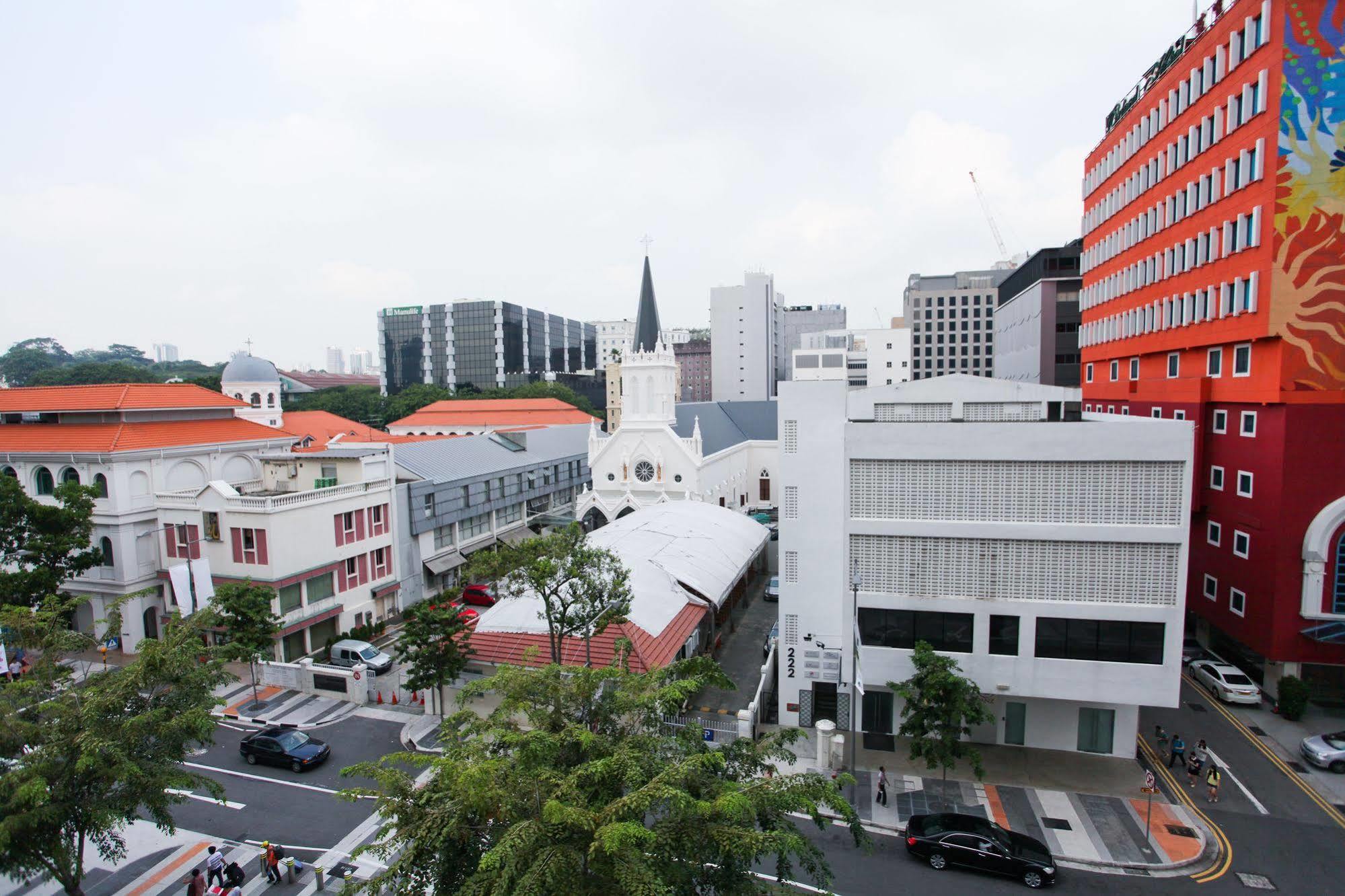 Hotel Royal at Queens Singapore Buitenkant foto